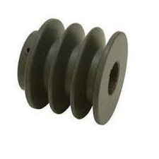 Machined Steel V Pulley Solid Hub